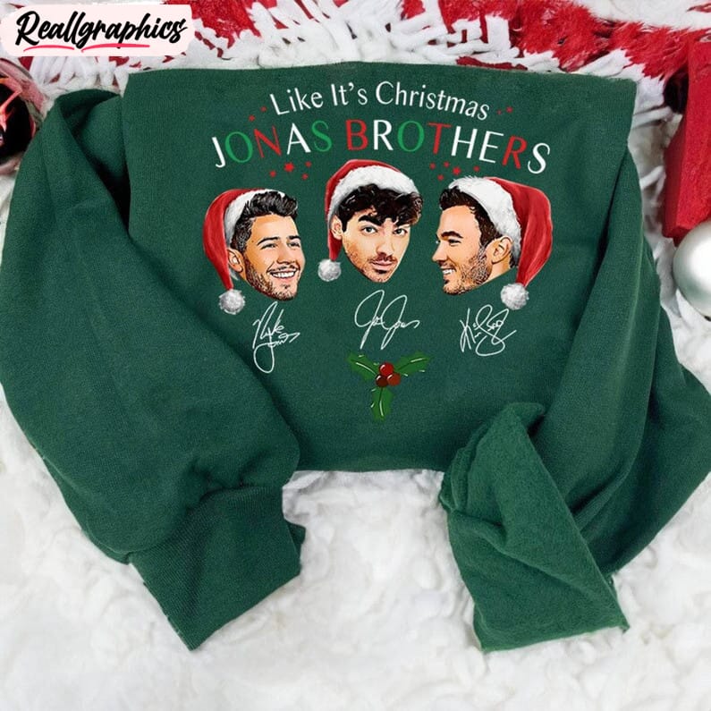 like-it-s-christmas-jonas-brothers-shirt-jonas-brothers-tour-sweater-short-sleeve-2
