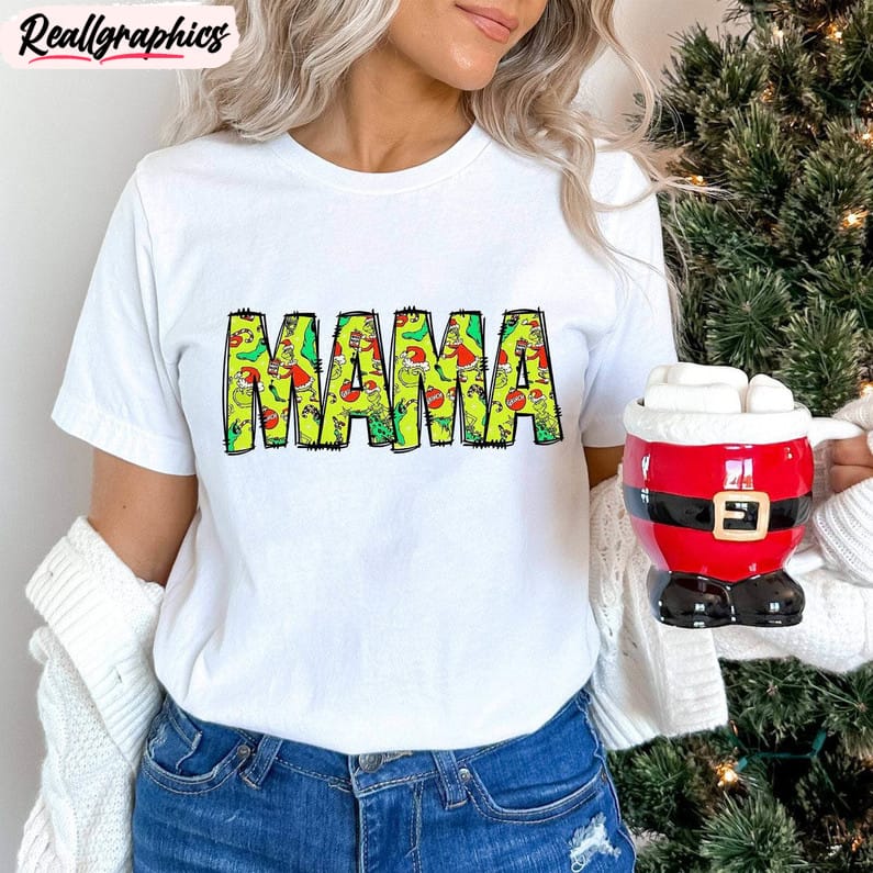 mama-grinch-trendy-shirt-mama-and-mini-short-sleeve-tee-2
