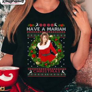 mariah-carey-christmas-shirt-all-i-want-for-christmas-is-long-sleeve-tee-tops-1