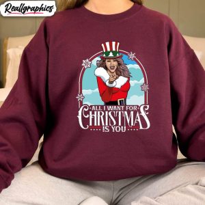 mariah-carey-christmas-shirt-cute-christmas-tee-tops-short-sleeve-1