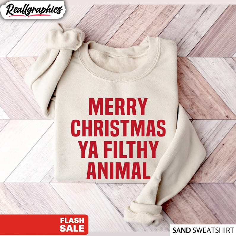 merry-christmas-ya-filthy-animal-shirt-funny-unisex-hoodie-long-sleeve-2