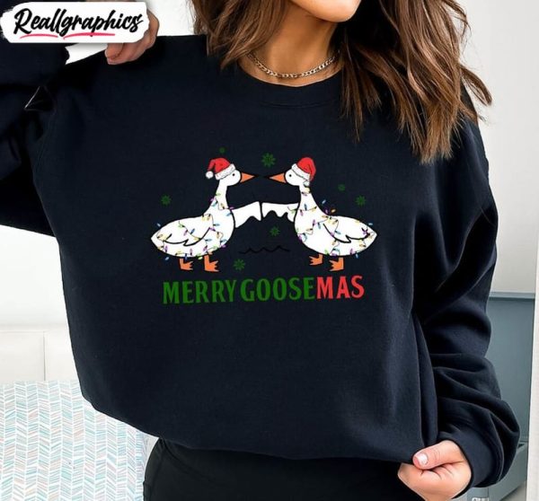 merry-goosemas-funny-shirt-silly-animal-unisex-tee-hoodie-1