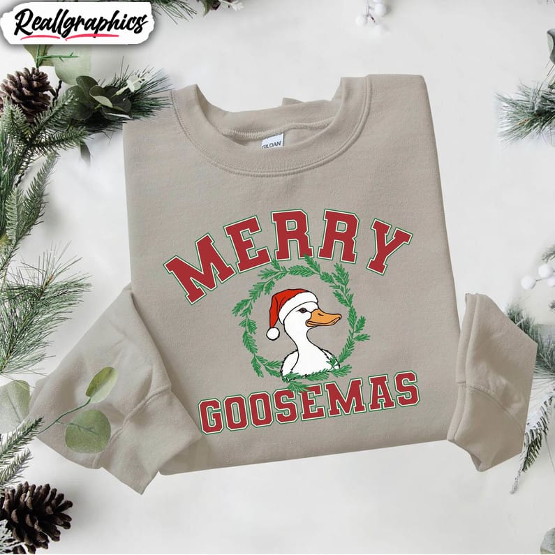 merry-goosemas-shirt-funny-christmas-tee-tops-crewneck-sweatshirt-2