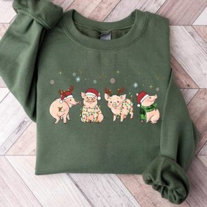 merry-pigmas-shirt-christmas-pig-unisex-hoodie-crewneck-sweatshirt-1