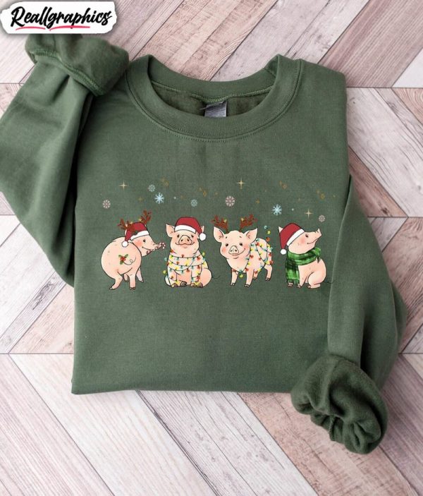 merry-pigmas-shirt-christmas-pig-unisex-hoodie-crewneck-sweatshirt-1