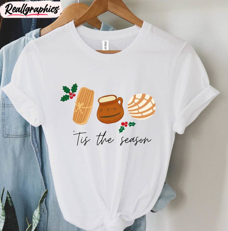 mexican-christmas-funny-shirt-cafecito-y-pan-sweater-unisex-t-shirt-2