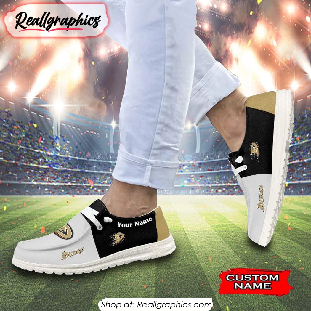 NHL Anaheim Ducks Hey Dude Shoes Gift For Fans