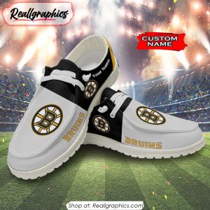 NHL Boston Bruins Hey Dude Shoes Gift For Fans