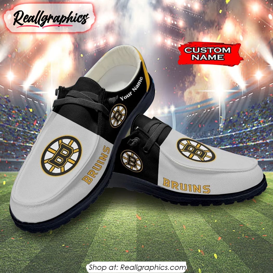 NHL Boston Bruins Hey Dude Shoes Gift For Fans NHL Boston Bruins Hey Dude Shoes Gift For Fans