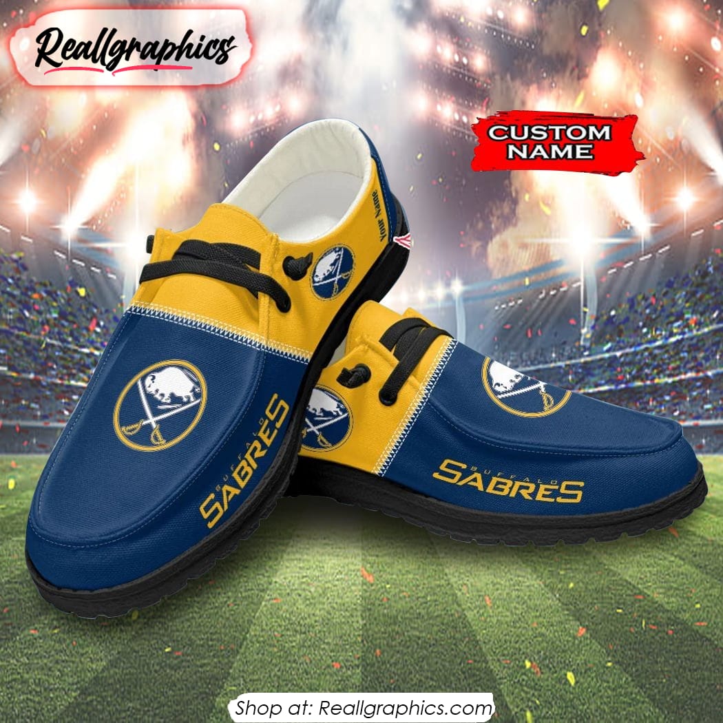 NHL Buffalo Sabres Hey Dude Shoes Gift For Fans NHL Buffalo Sabres Hey Dude Shoes Gift For Fans
