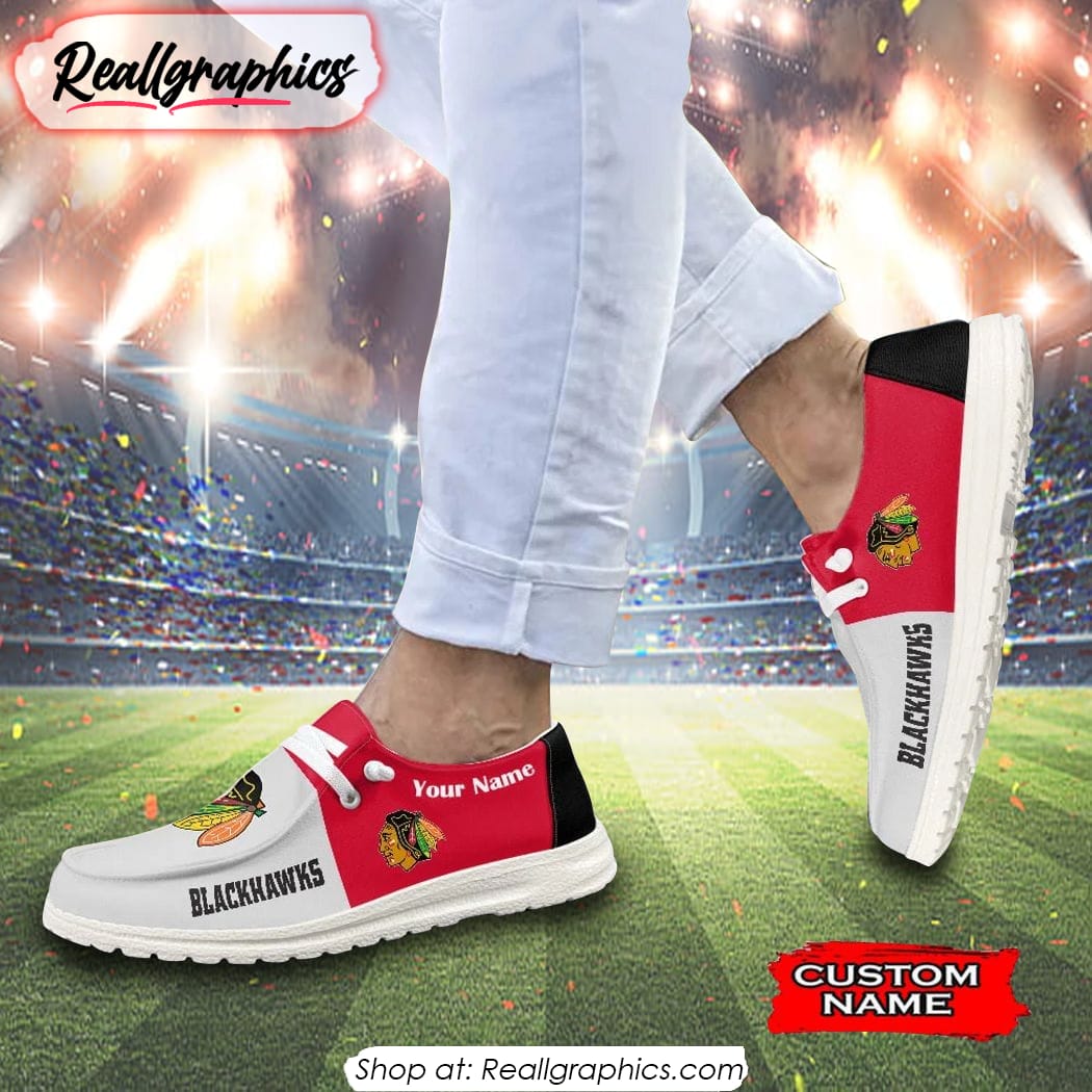 NHL Chicago Blackhawks Hey Dude Shoes Gift For Fans