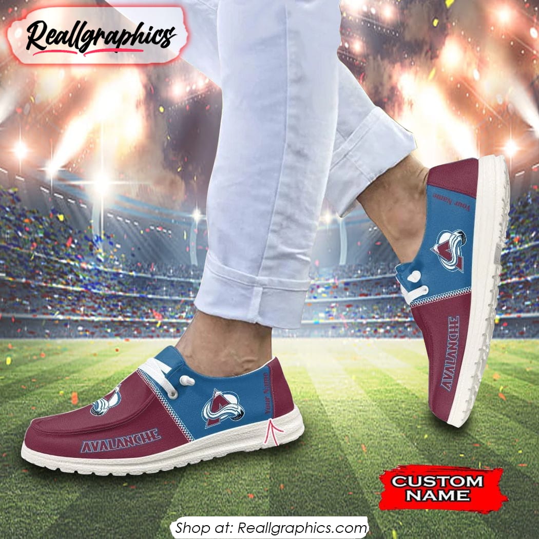 NHL Colorado Avalanche Hey Dude Shoes Gift For Fans