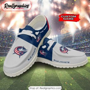 NHL Columbus Blue Jackets Hey Dude Shoes Gift For Fans
