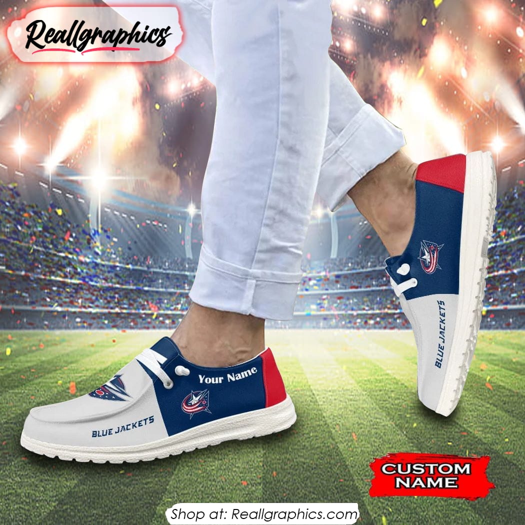 NHL Columbus Blue Jackets Hey Dude Shoes Gift For Fans