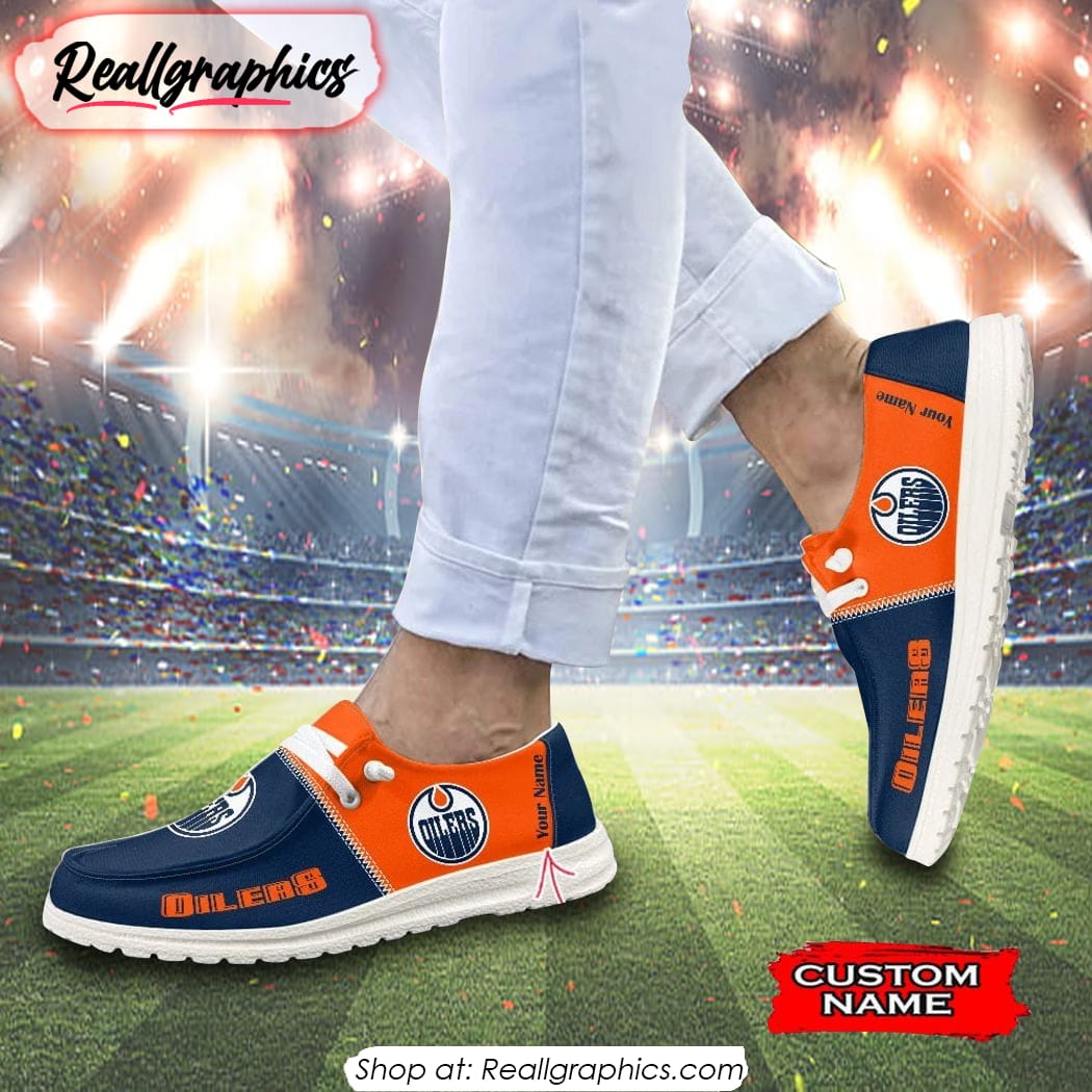 NHL Edmonton Oilers Hey Dude Shoes Gift For Fans