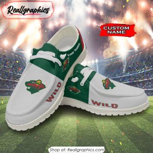 NHL Minnesota Wild Hey Dude Shoes Gift For Fans
