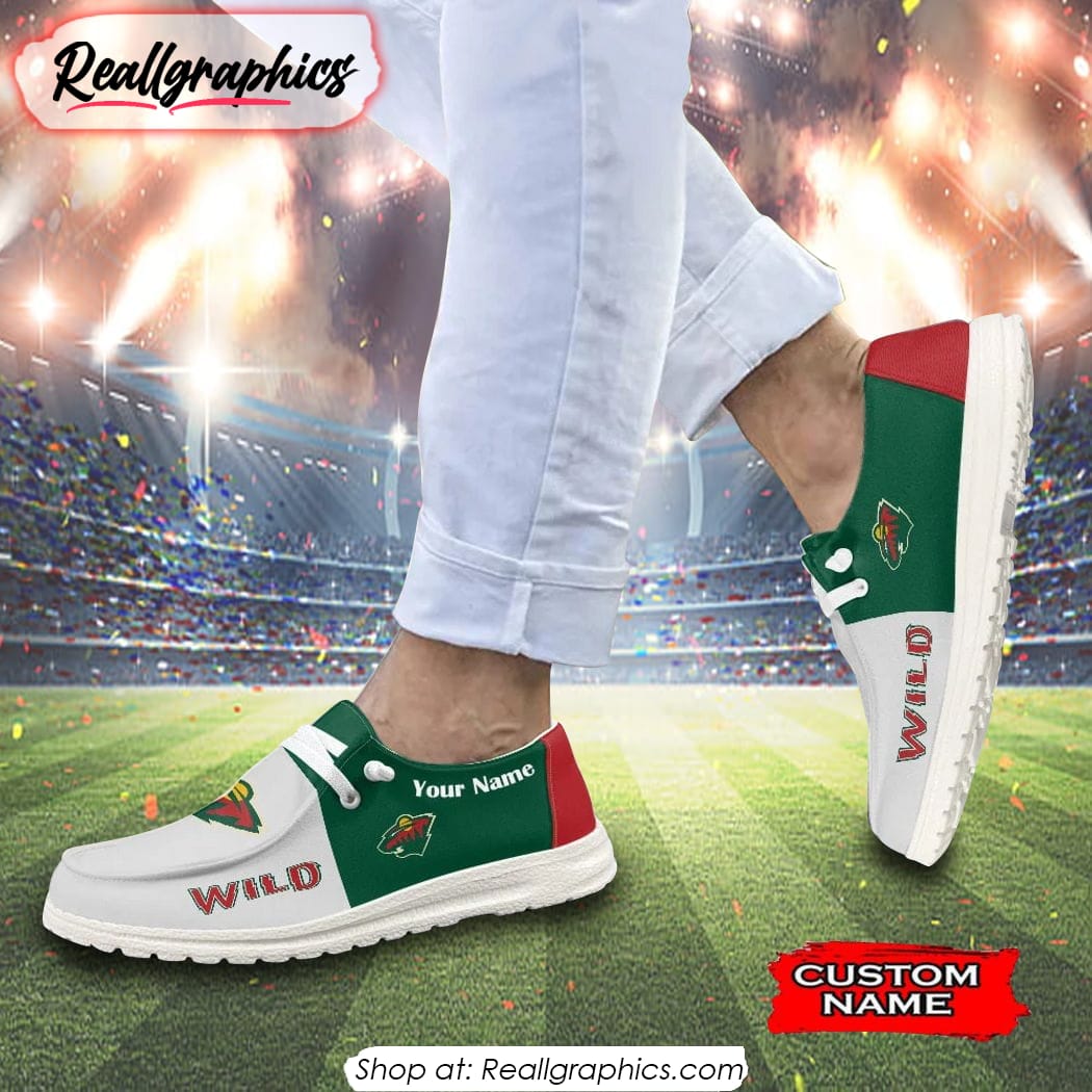 NHL Minnesota Wild Hey Dude Shoes Gift For Fans