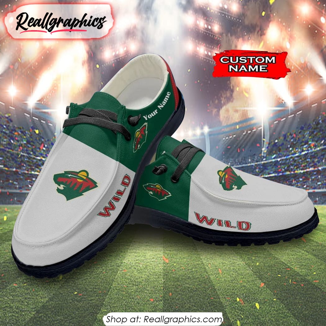 NHL Minnesota Wild Hey Dude Shoes Gift For Fans NHL Minnesota Wild Hey Dude Shoes Gift For Fans
