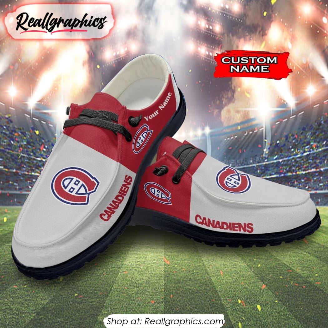 NHL Montreal Canadiens Hey Dude Shoes Gift For Fans NHL Montreal Canadiens Hey Dude Shoes Gift For Fans