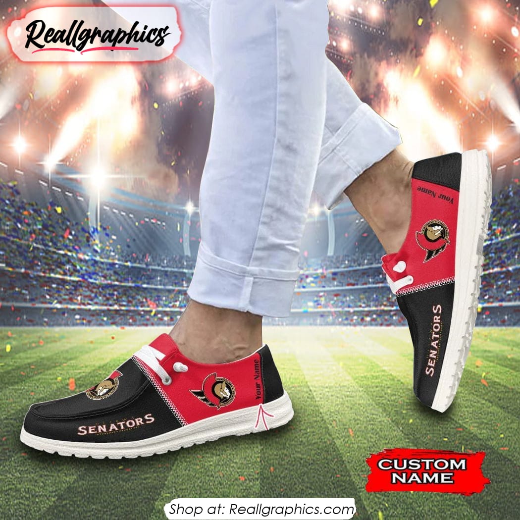 NHL Ottawa Senators Hey Dude Shoes Gift For Fans