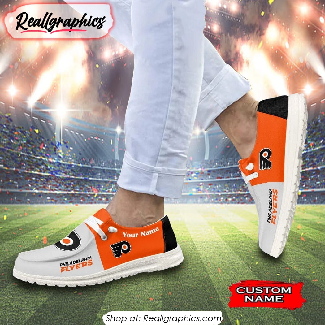 NHL Philadelphia Flyers Hey Dude Shoes Gift For Fans