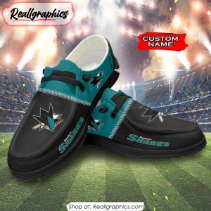 NHL San Jose Sharks Hey Dude Shoes Gift For Fans