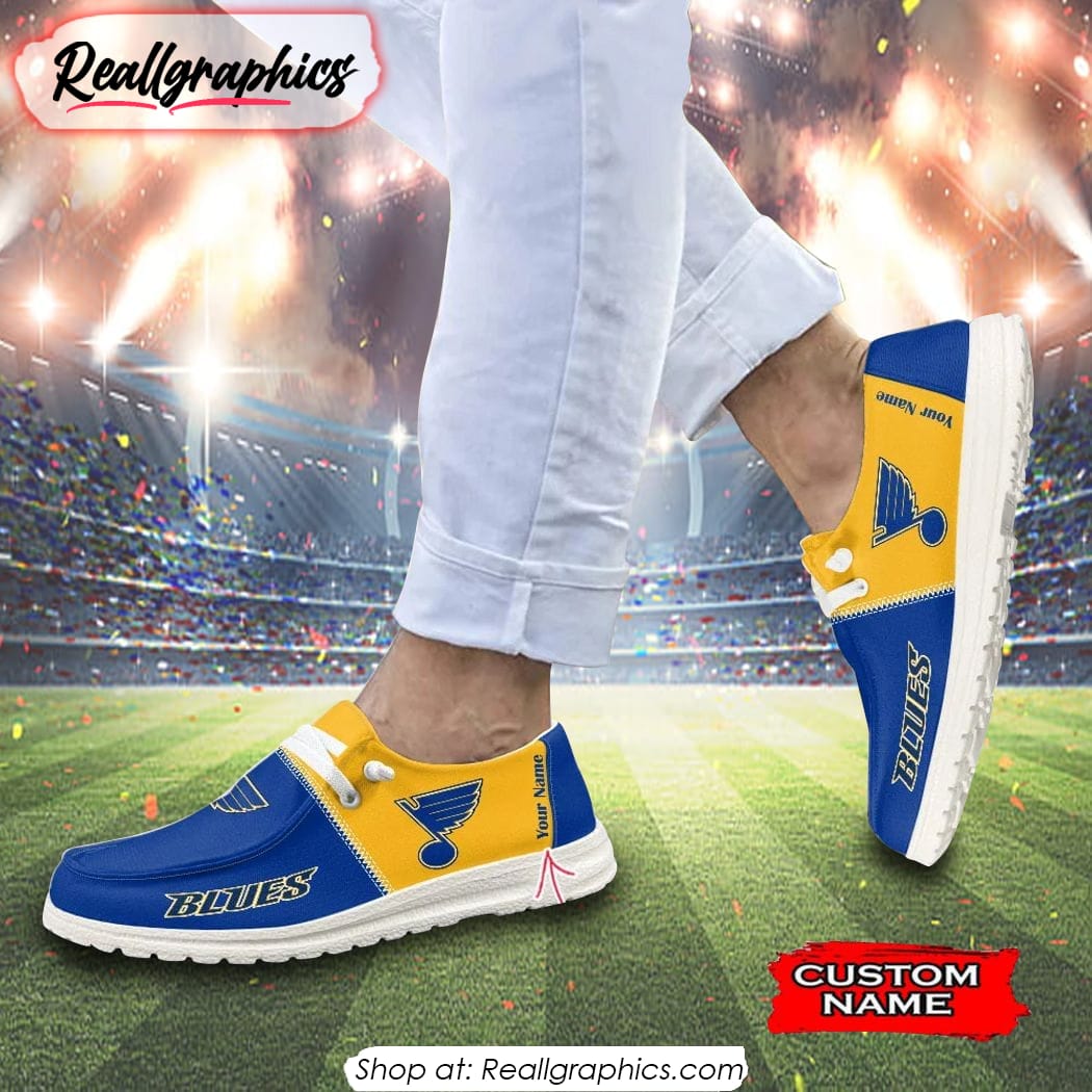 NHL St. Louis Blues Hey Dude Shoes Gift For Fans