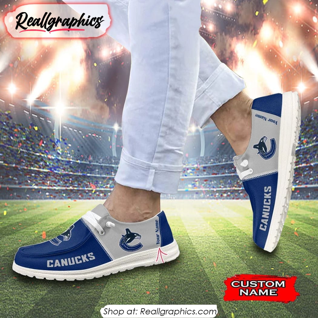 NHL Vancouver Canucks Hey Dude Shoes Gift For Fans