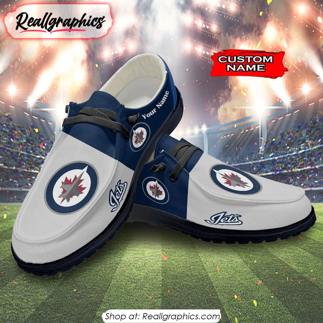 NHL Winnipeg Jets Hey Dude Shoes Gift For Fans NHL Winnipeg Jets Hey Dude Shoes Gift For Fans
