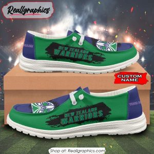 NRL New Zealand Warriors New Personalized Hey Dude Shoes Gift For Fans