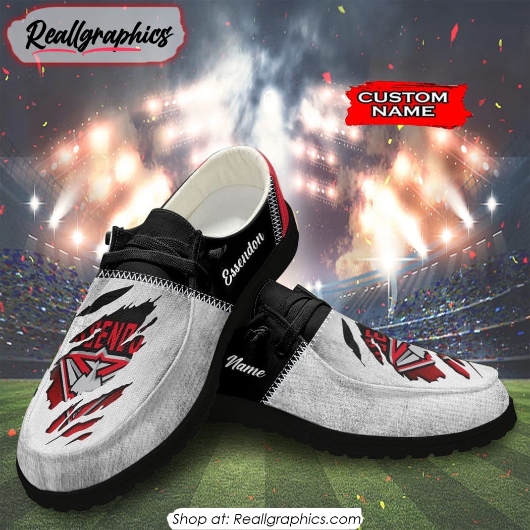 Personalized AFL Essendon Hey Dude Shoes For Fan