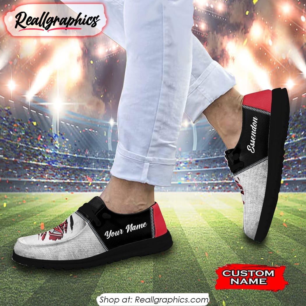 Personalized AFL Essendon Hey Dude Shoes For Fan Personalized AFL Essendon Hey Dude Shoes For Fan