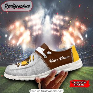 Personalized AFL Hawthorn Hawks Hey Dude Shoes For Fan