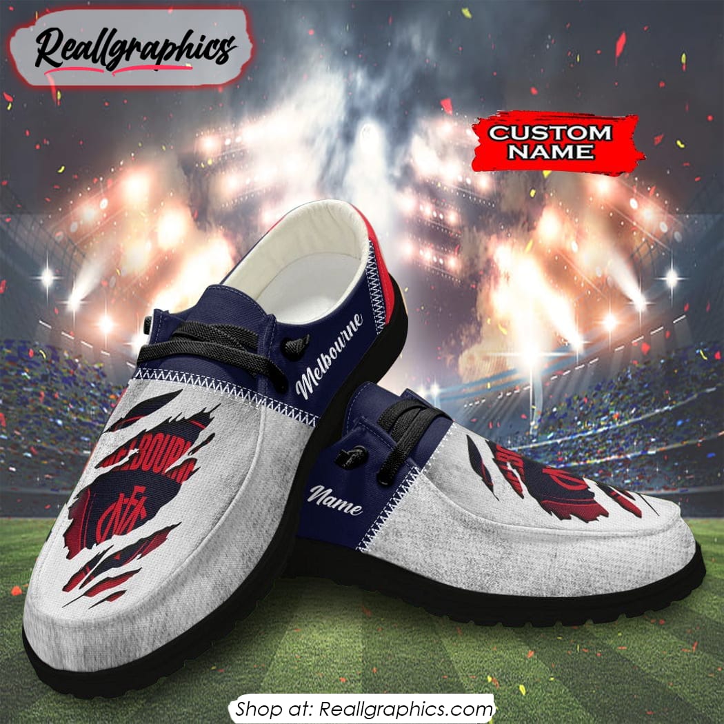 Personalized AFL Melbourne Demons Hey Dude Shoes For Fan