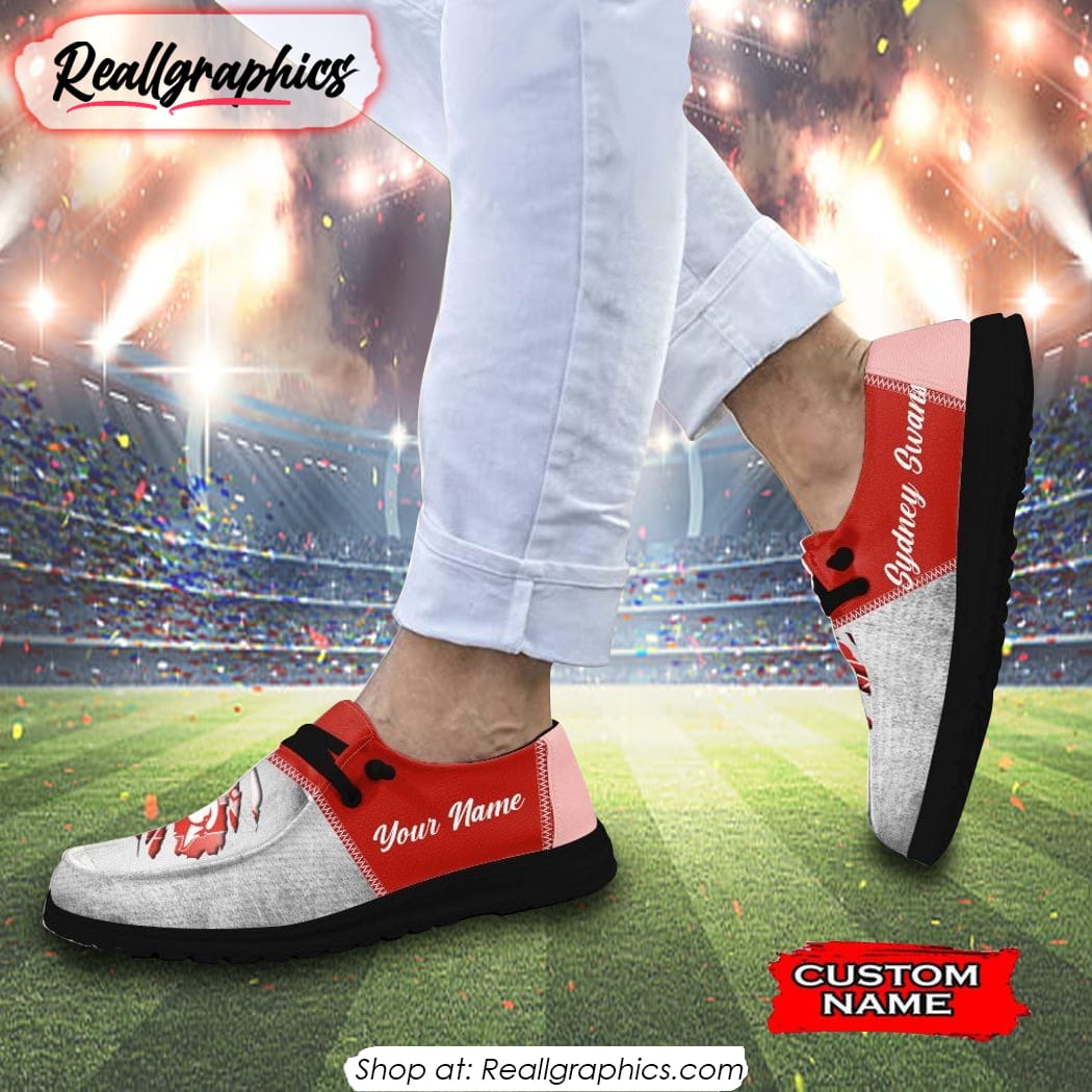 Personalized AFL Sydney Swans Hey Dude Shoes For Fan Personalized AFL Sydney Swans Hey Dude Shoes For Fan
