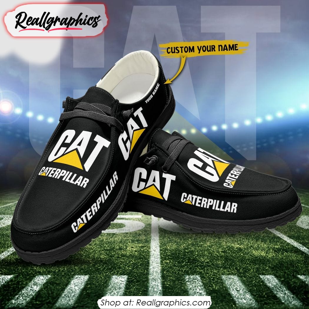 Personalized Ford Hey Dude Shoes - Black - Yellow Personalized Ford Hey Dude Shoes - Black - Yellow
