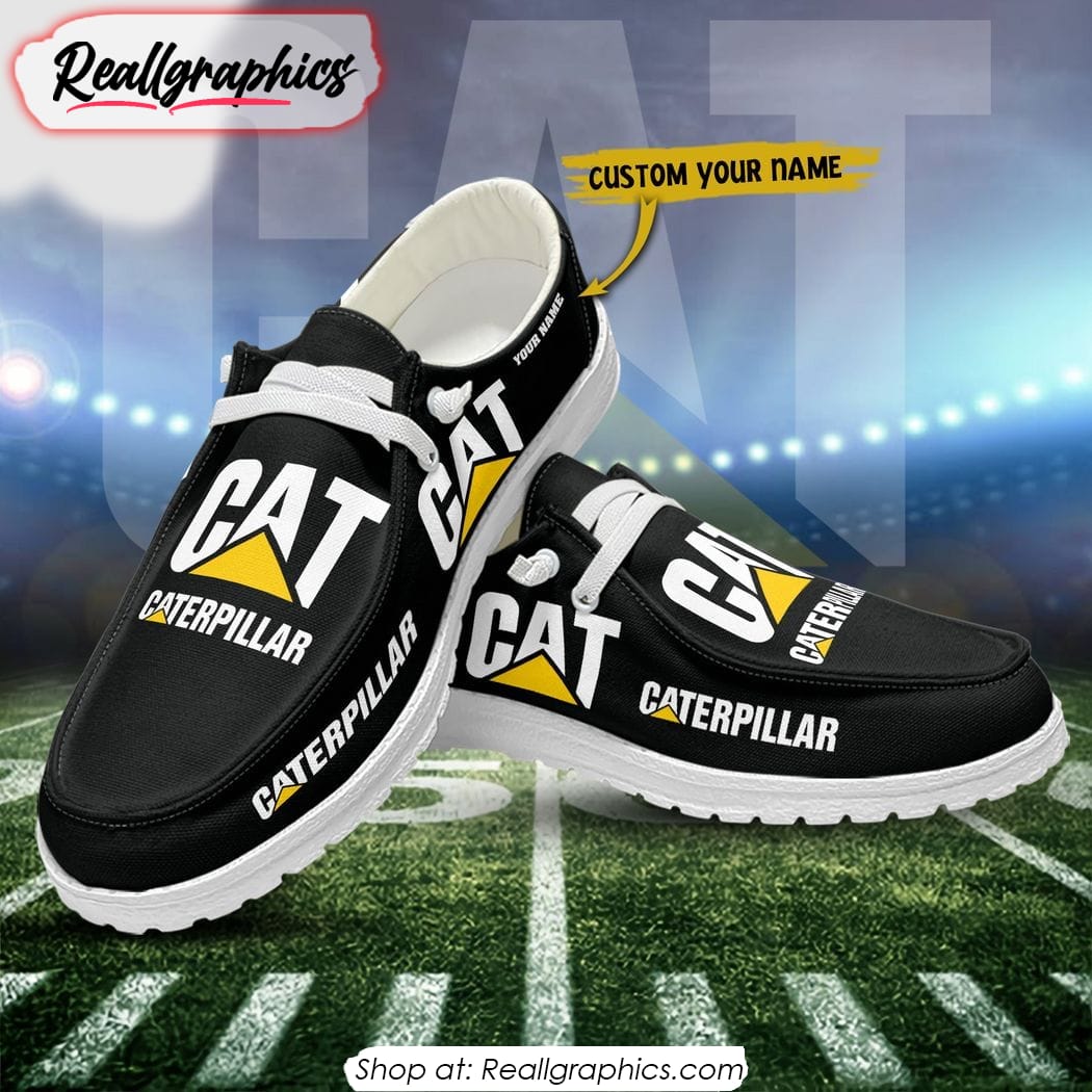 Personalized Ford Hey Dude Shoes - Black - Yellow