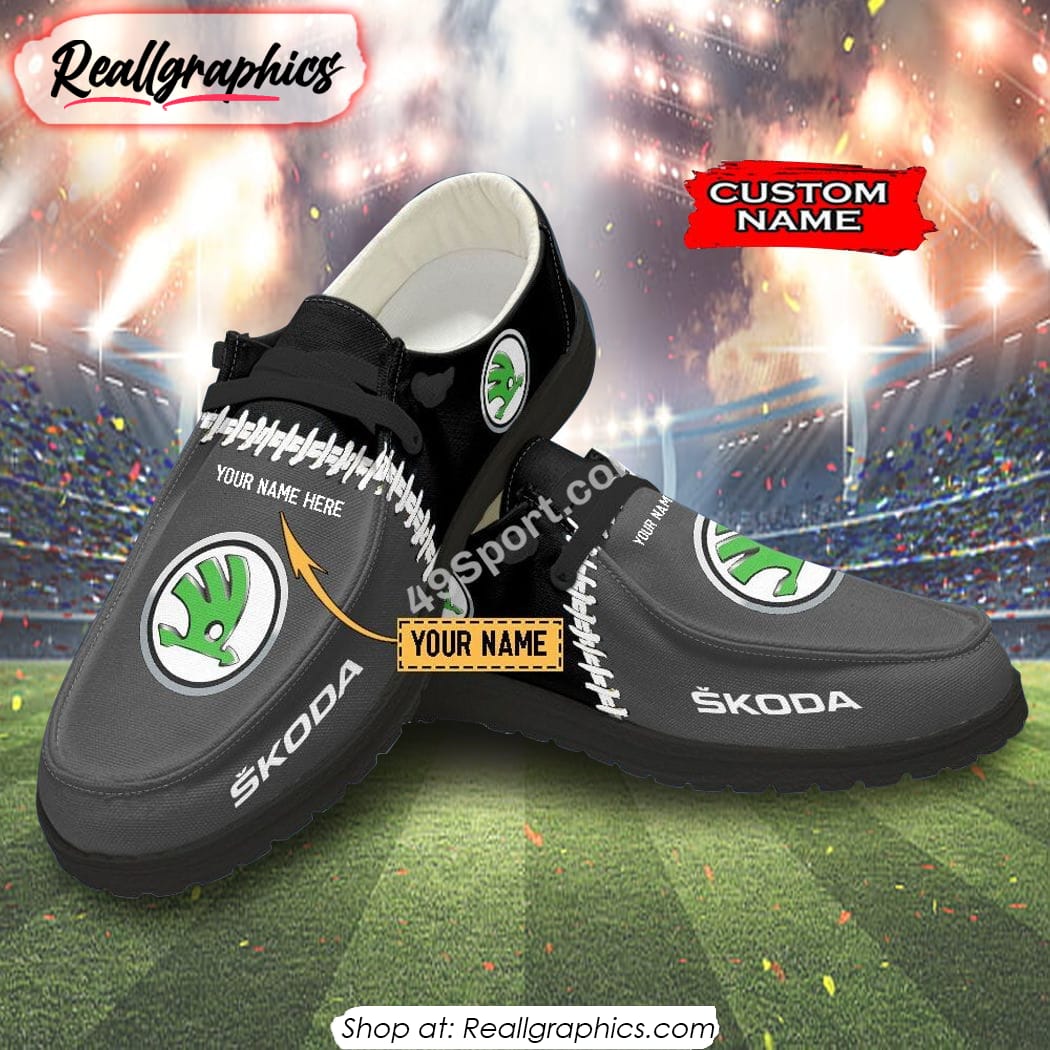 Skoda Custom Hey Dude Shoes Gift For Fans Skoda Custom Hey Dude Shoes Gift For Fans