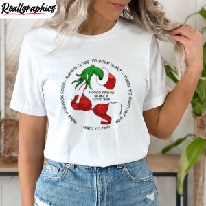 friend-like-a-bra-christmas-ornament-grinch-shirt-2