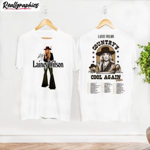 groovy-lainey-wilson-shirt-countrys-cool-again-tour-2024-long-sleeve-crewneck-1