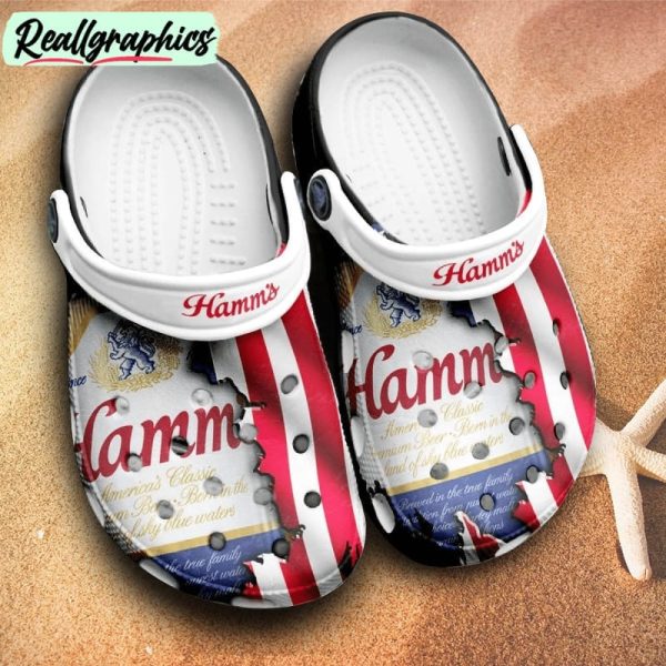 hamms-beer-shoes-comfortable-clogs-crocband-for-men-women