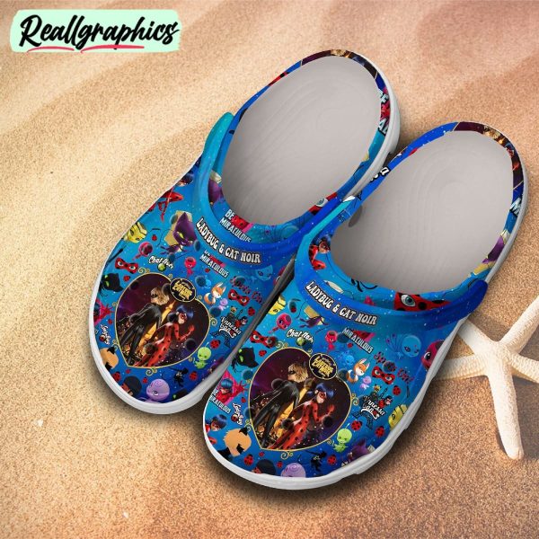 ladybug-and-cat-noir-cartoon-classic-crocs-for-men-women-2