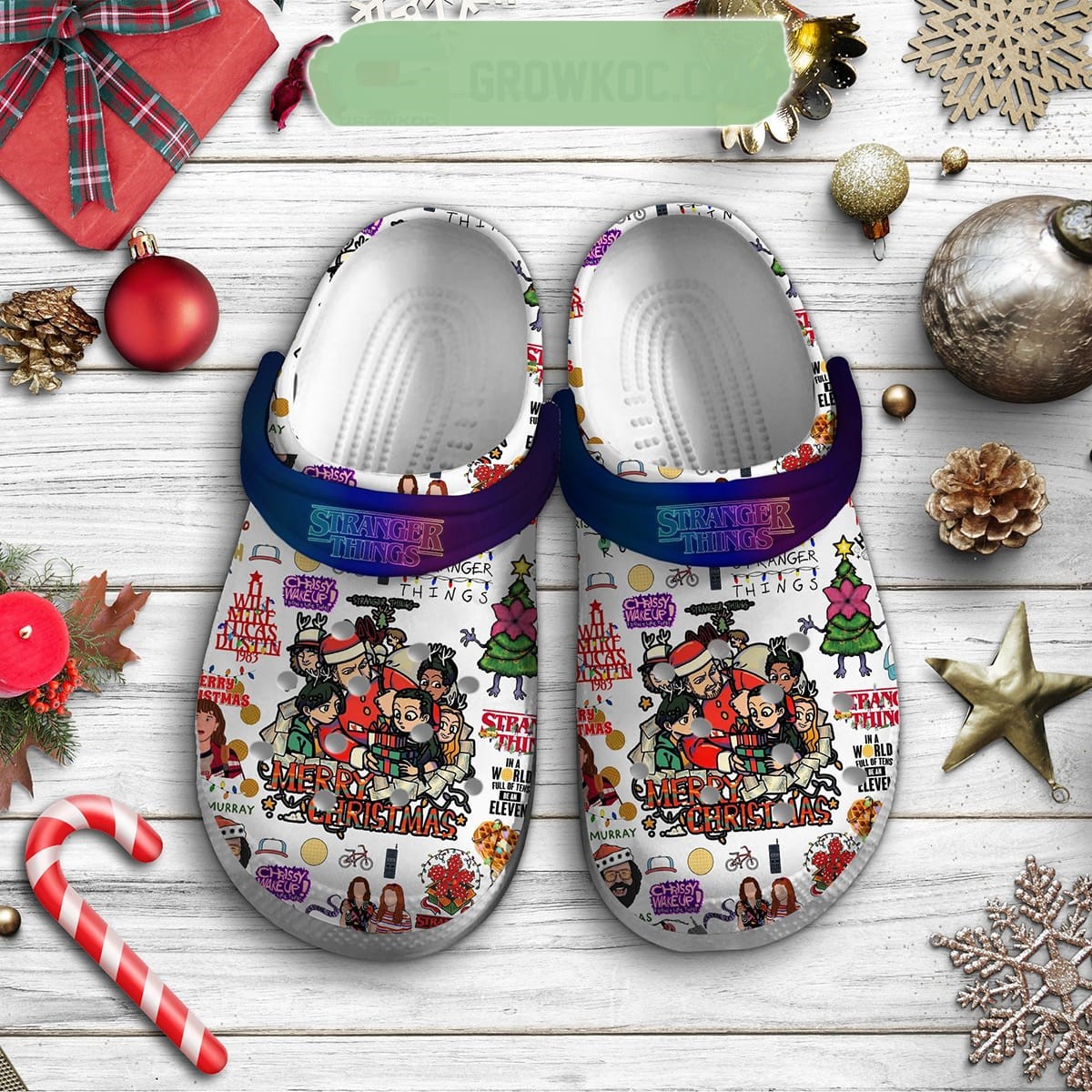 Stranger_Things_Merry_Christmas_Chrissy_Wake_Up_In_The_World_Full_Of_Tens_Be_An_Eleven_Crocs_Clogs_Stranger_Things_Unique_Gifts_1_jpcgrx Stranger Things Merry Christmas Chrissy Wake Up In The World Full Of Tens Be An Eleven Crocs, Stranger Things Unique Gifts