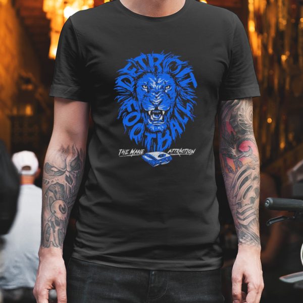detroit football mane attraction shirt