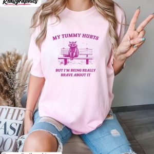 funny-my-tummy-hurts-raccoon-t-shirt-smart-fella-or-fart-smells-shirt-hoodie-2
