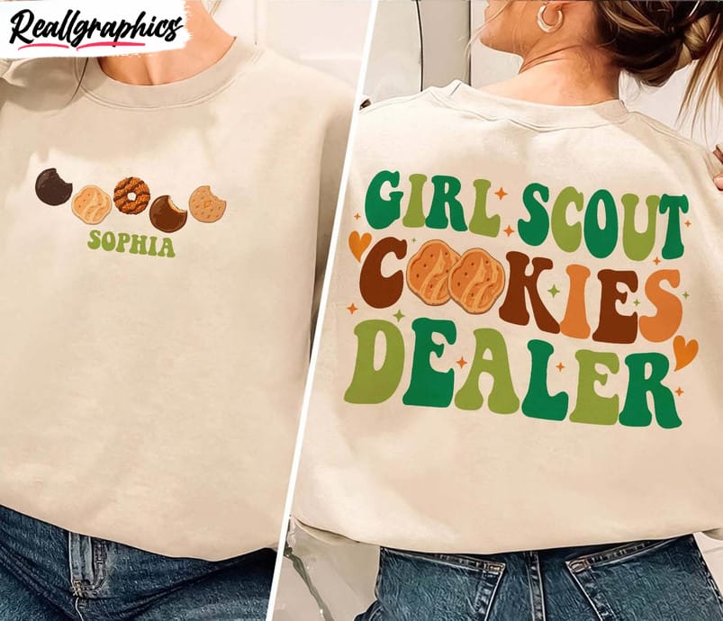Girl Scout Cookie Dealer Sweater, Cookie Dealer Inspired Unisex Hoodie Sweatshirt Crewneck Girl Scout Cookie Dealer Sweater, Cookie Dealer Inspired Unisex Hoodie Sweatshirt Crewneck
