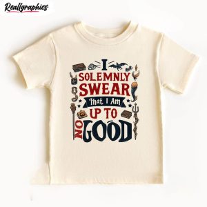 i-solemnly-swear-that-i-am-up-to-no-good-t-shirt-cute-reveal-kids-crewneck-sweater