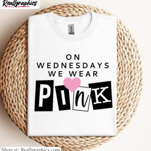 limited-mean-girls-shirt-cute-on-wednesdays-we-wear-pink-short-sleeve-long-sleeve-2