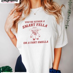 limited-smart-fella-or-fart-smells-shirt-retro-cartoon-t-shirt-unisex-hoodie-2-1
