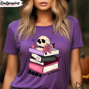 new-rare-all-booked-for-valentines-shirt-retro-librarian-unisex-hoodie-crewneck-2